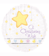 18" A Christening Day Wish Balloon