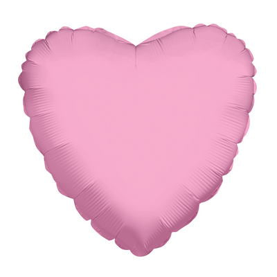 4" Airfill Only Heart Pink Brand Convergram Balloon