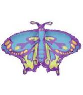 38" Pastel Butterfly Shape Balloon