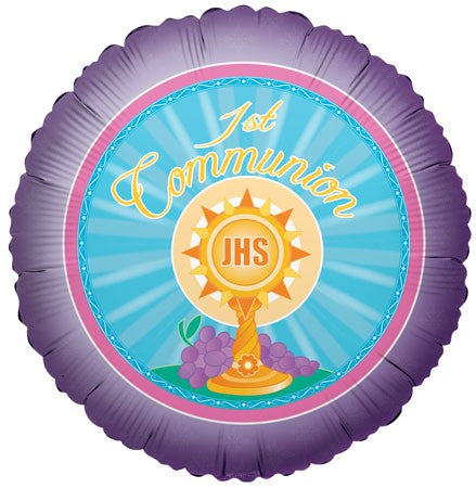 18" First Communion Balloon