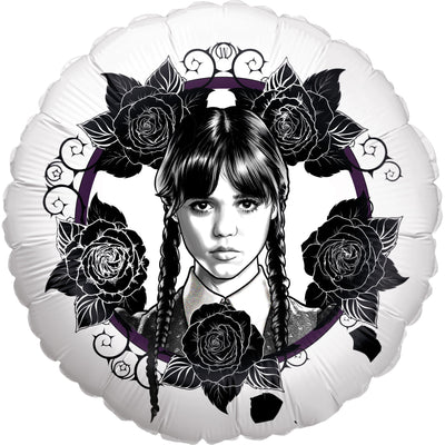 Mock of a Foil Balloon measuring 18 inches Wednesday Design Flowers