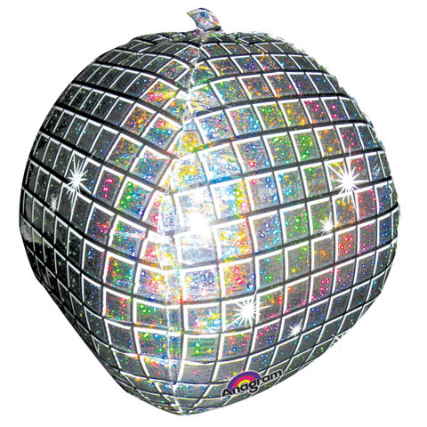 15" Disco Ball Balloon