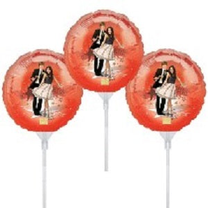 9" EZ Fill Airfill Only High School Musical (3 Pack) Balloon