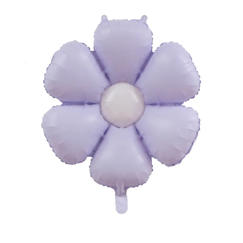 Not Inflated 27 Inches Airfill Only Macaron in the Color Lavender Daisy Flower Balloon Imported By Color Wheel