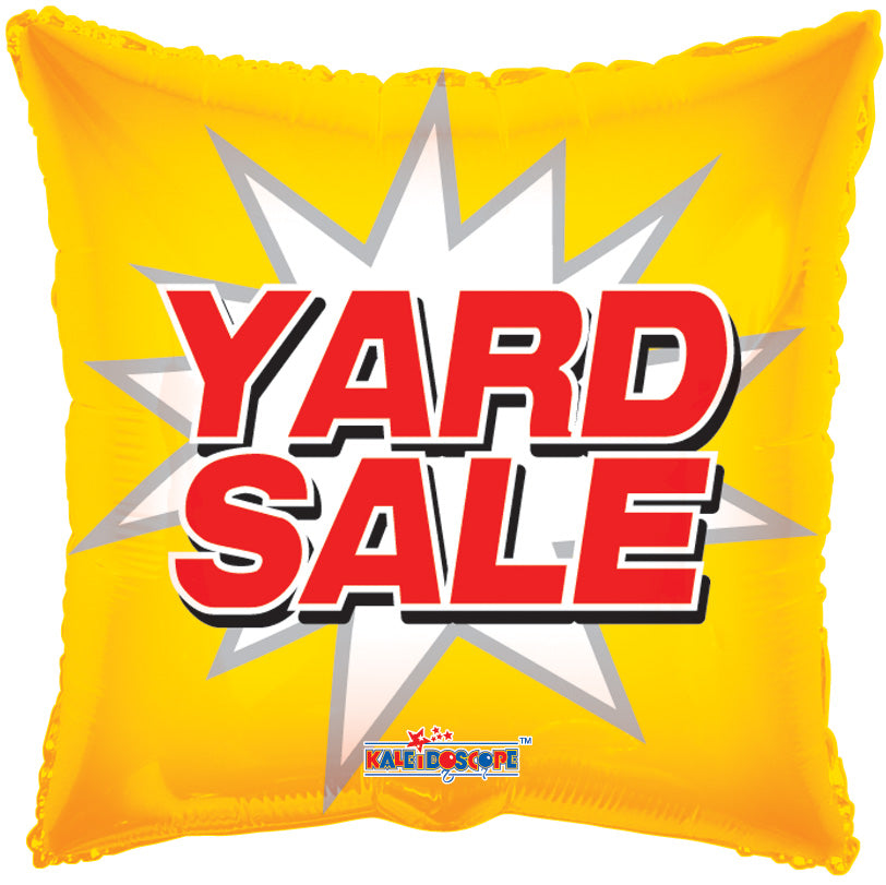 18" Yard Sale Balloon