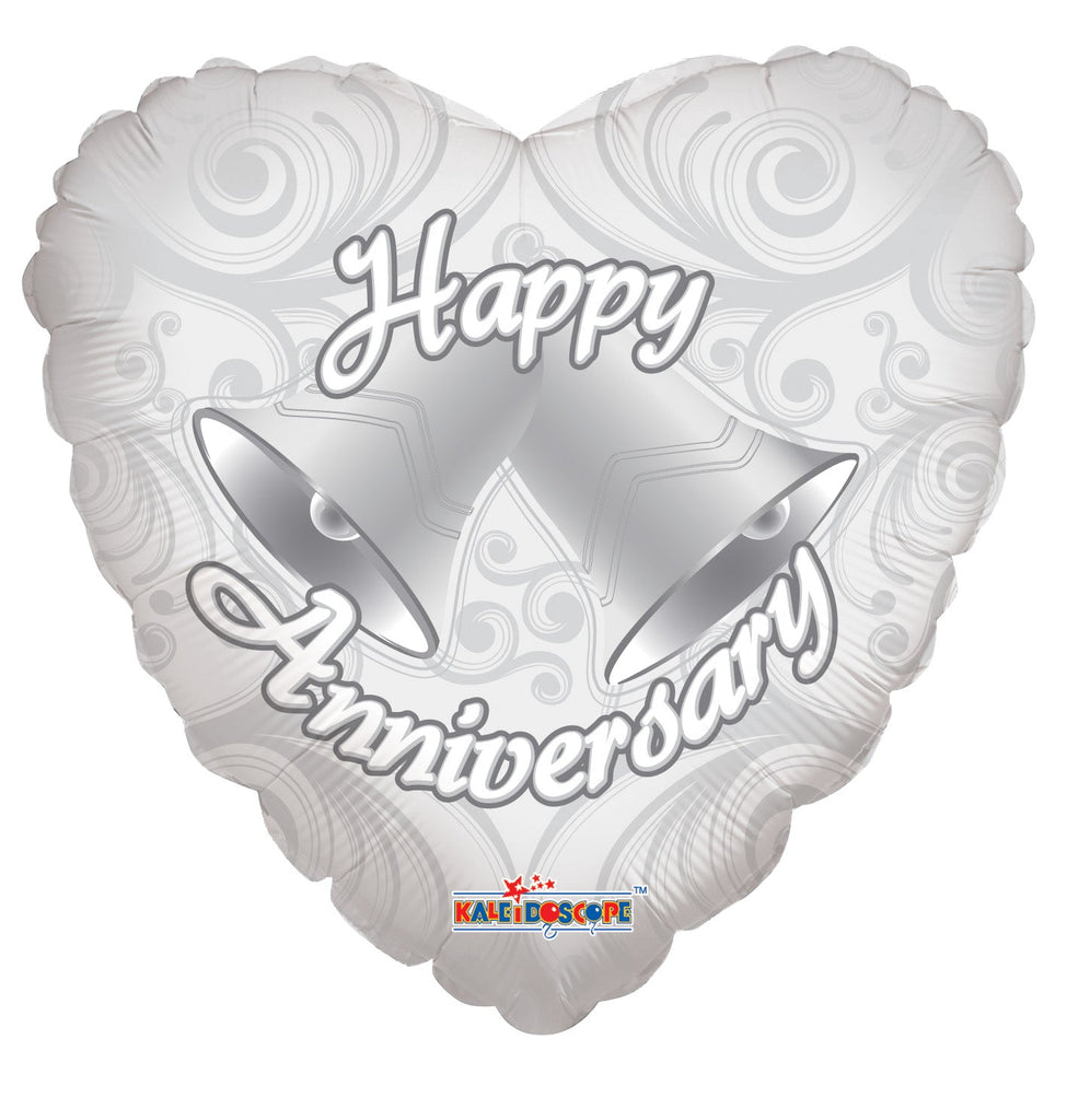 18" Anniversary Bells Balloon