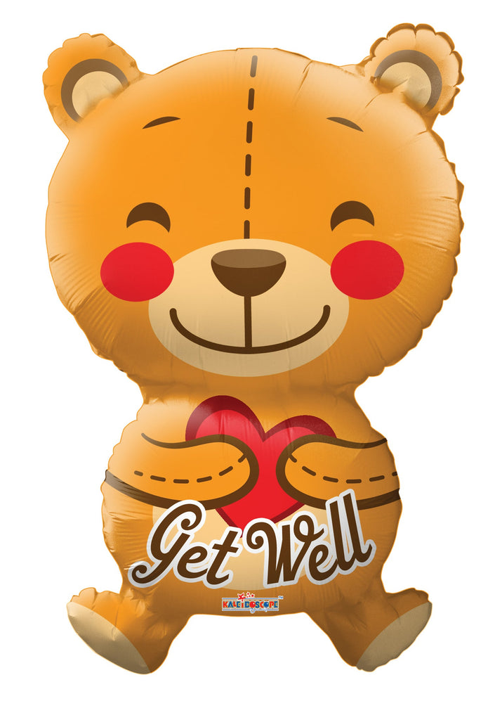 28" Big Hug Get Well Bear Shape Balloon