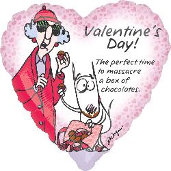 18" Maxine Valentine's Day Balloon