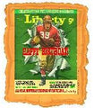 23" Liberty Happy Birthday Football Hero Balloon