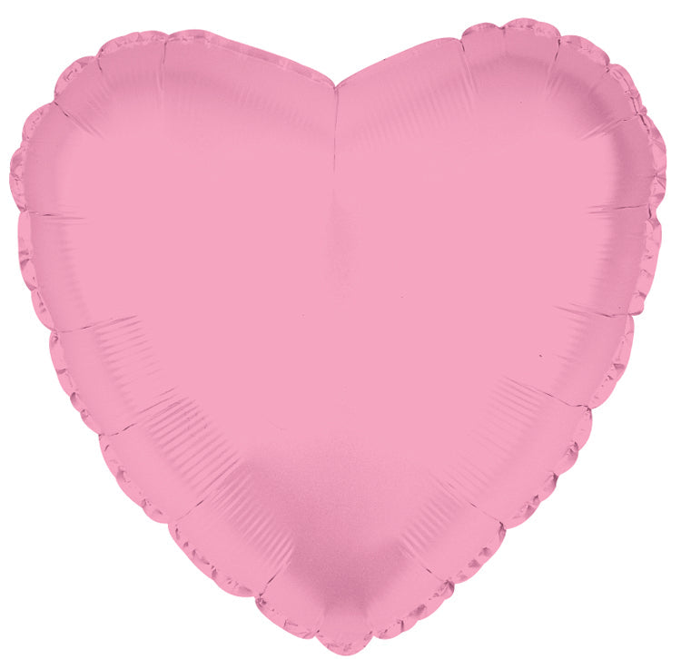 18" CTI Brand Pink Heart Foil Balloon