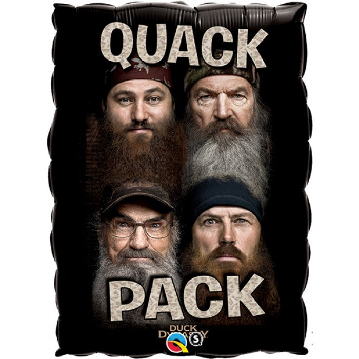 30" Duck Dynasty Quack Pack Foil Balloon