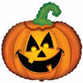 22" Happy Pumpkin Balloon – No Neck