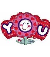 26" You Flower Shape Balloon