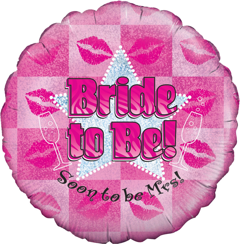 18" Bride To Be Oaktree Foil Balloon