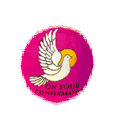 4" Airfill Only Confirmation Dove Pink Balloon