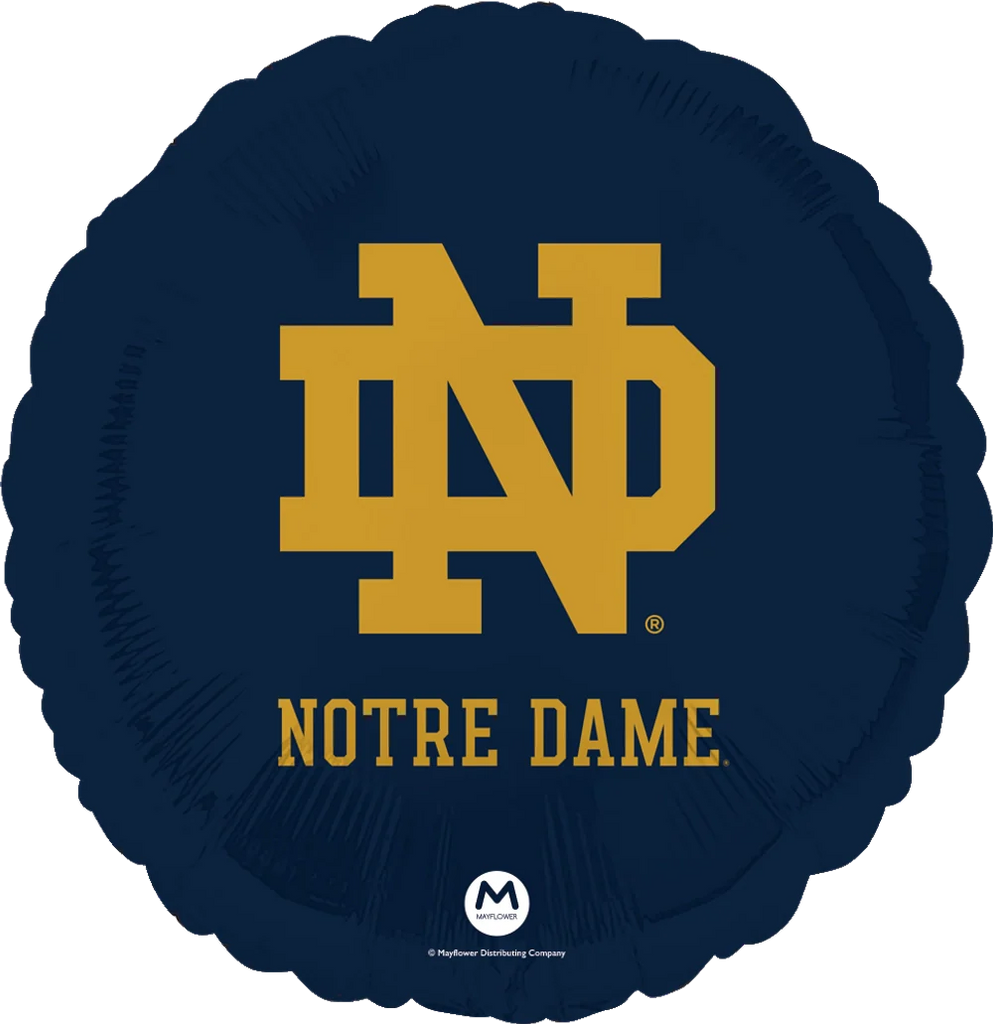 18 Inches University of Notre Dame Foil Balloon