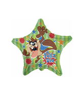 18" Feliz Dia Taz Balloon (Spanish)
