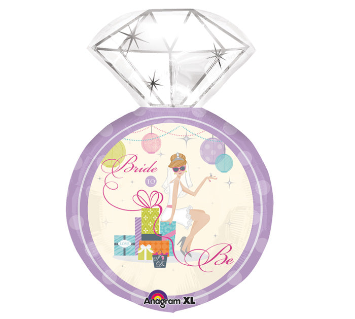 27" Shower Chic Bridal SuperShape Balloon