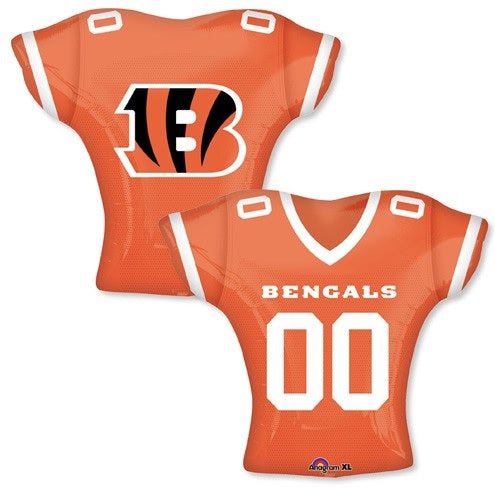 24" NFL Football Balloon Cinncinnati Bengals Jersey