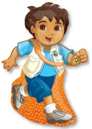 40" Go Diego Go Jumbo Balloon