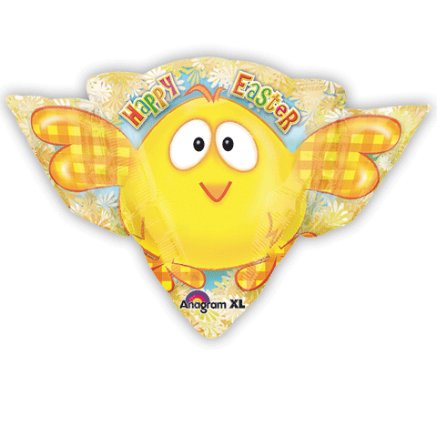Large Shape Easter ChickBalloon