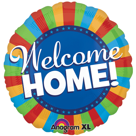 32" Jumbo Welcome Home Blitz Balloon