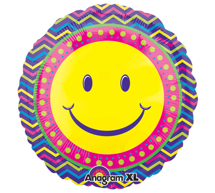 21" ColorBlast Smiley Blast Balloon