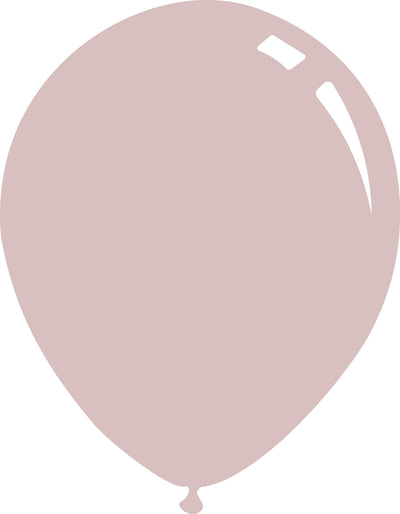 18″ Deco Fade Pink Decomex Latex balloon in pale pastel pink with white highlights.