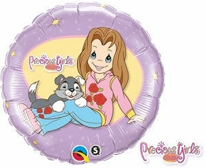 18" Precious Girls Club Balloon