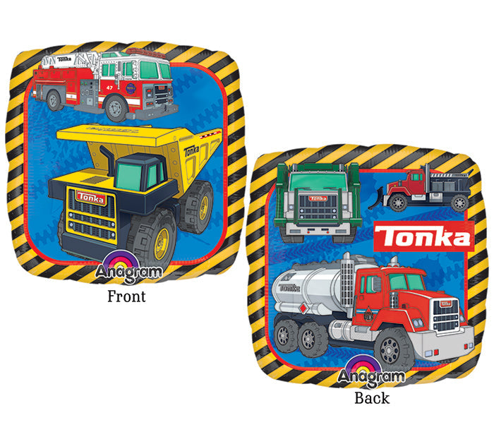 9" Airfill Only Tonka Truck Balloon