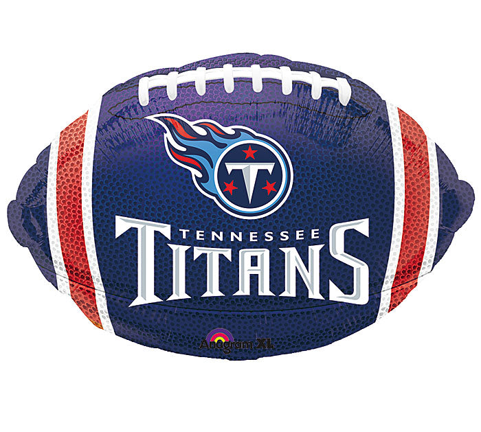 Junior Shape Tennessee Titans NFL Football Team Colors Balloon
