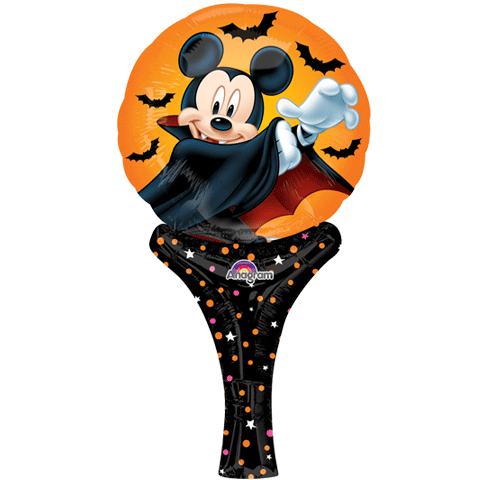 12" Airfill Only Inflate-A-Fun Mickey Dracula Packaged Balloon