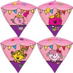 15" Little Miss UltraDiamondz Foil Balloon