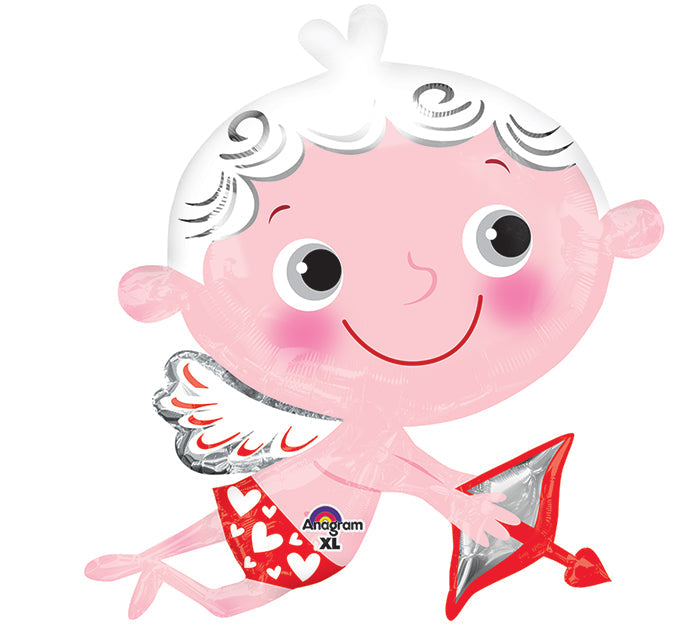 30" SuperShape Cupid Strikes Balloon