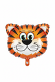 30" Tickled Tiger Jumbo Mylar Balloon - Enhanced