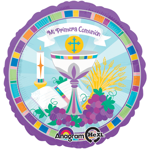 18" Mi Primera Comunion Balloon Packaged (Spanish)