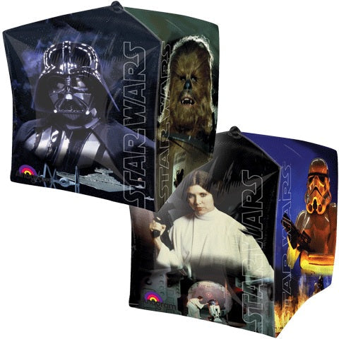 17" Star Wars Characters Cubz Shaped Balloons