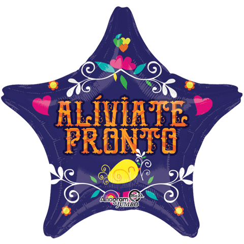 28" Jumbo Aliviate Pronto Floral Balloon