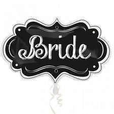 27" SuperShape Bride Chalkboard Marquee Balloon