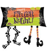 33" SuperShape Happy Fright Night Legs Balloon