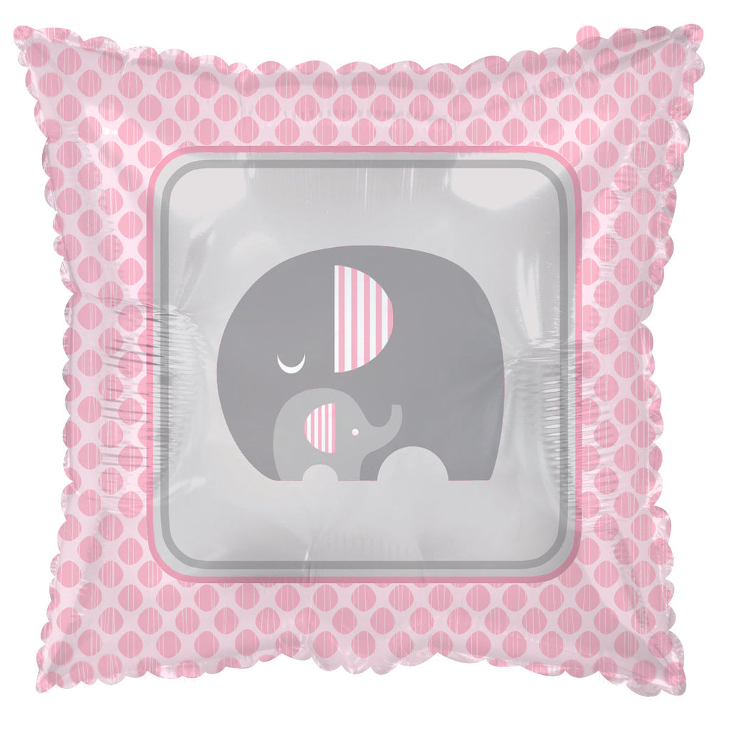 18" Lil Peanut Girl Elephant Foil Balloon