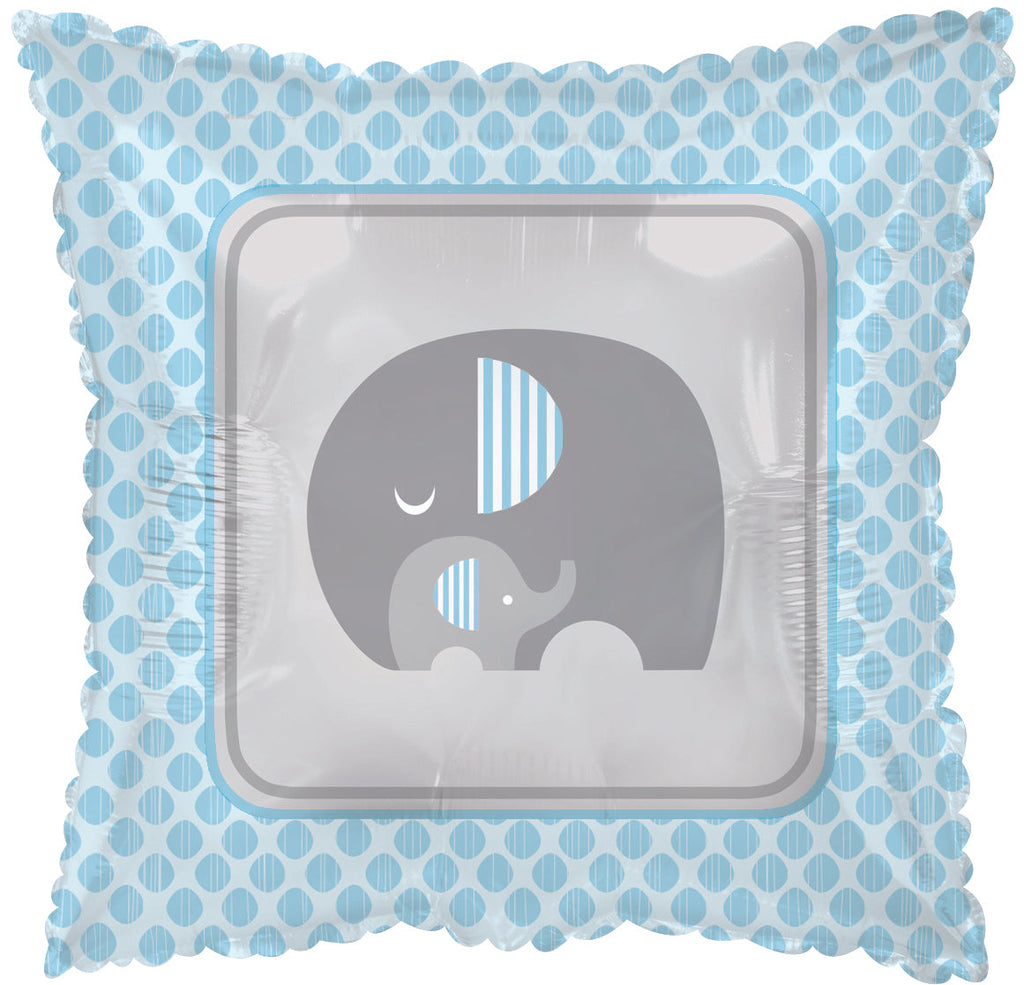 18" Lil Peanut Boy Elephant Foil Balloon