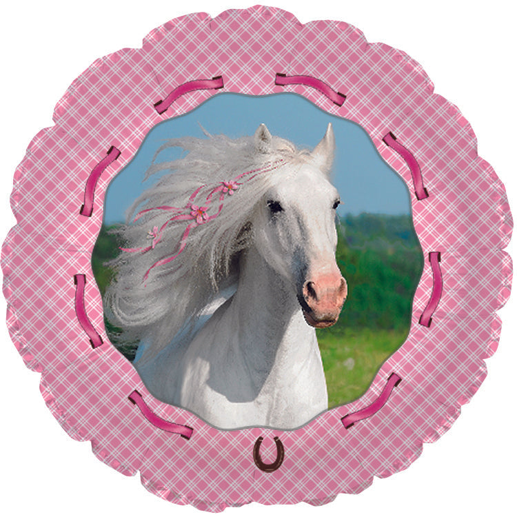 18" Heart My Horse Foil Balloon