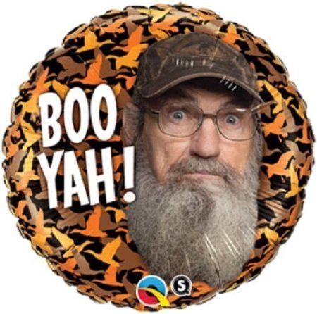 18" Duck Dynasty Boo Yah! Foil Balloon