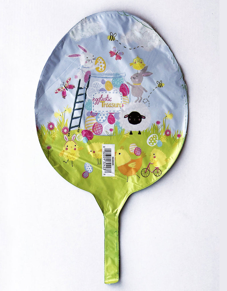 12" Airfill Only Eggtastic Foil Balloon