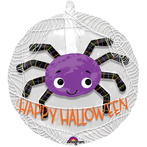 24" Purple Spider Balloon