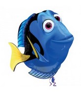 24" Jumbo SuperShape "Finding Dory" Foil Balloon