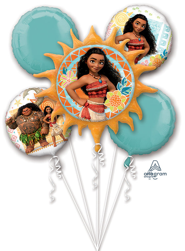 Moana Bouquet Foil Balloon