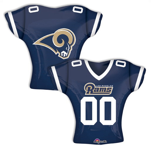 24" NFL Football Jumbo Los Angeles Rams Jersey Foil Balloon