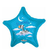 18" Es Un Nino Cebra En La Luna Balloon (Spanish)